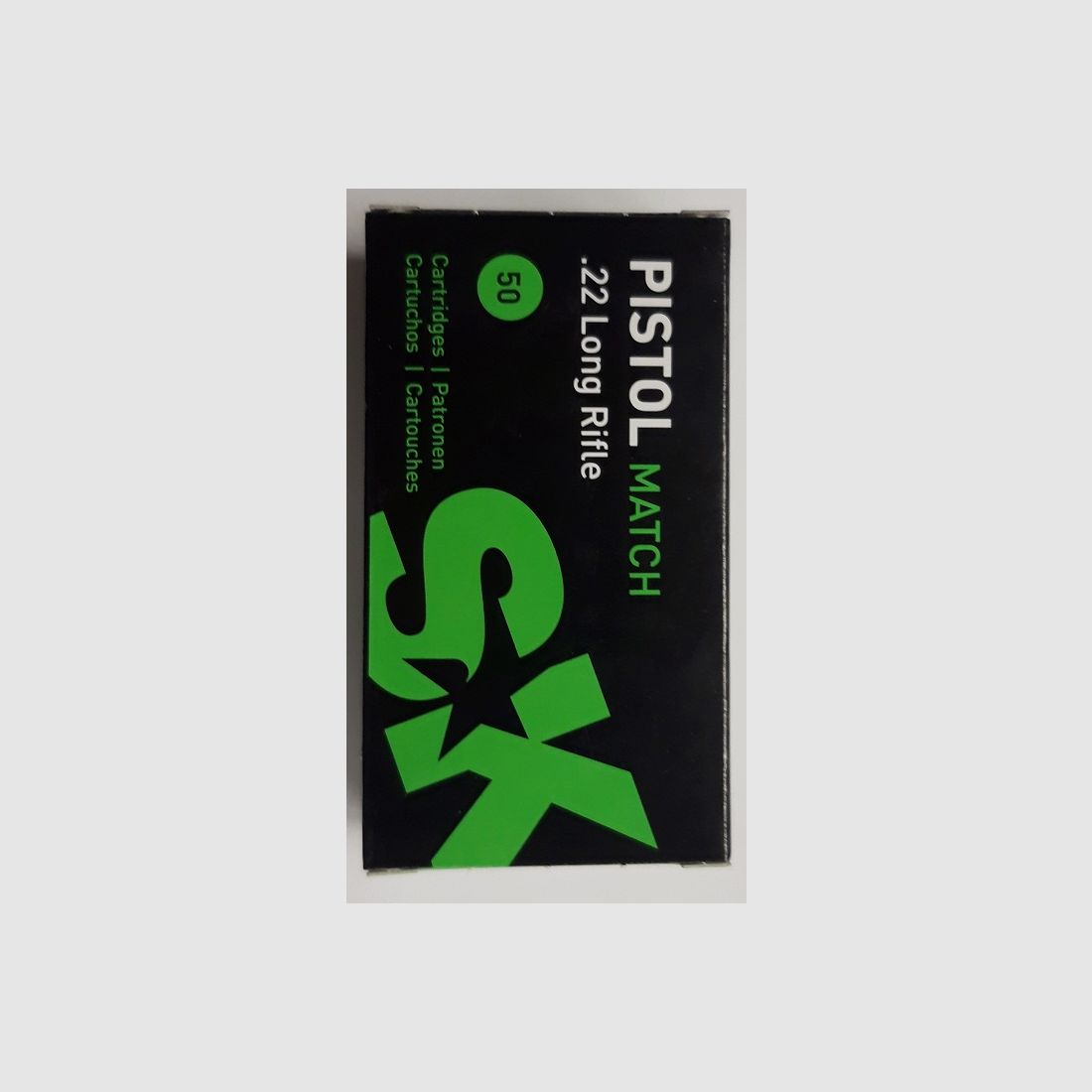 SK-Munition Pistol Match .22 lfB KK-Patronen