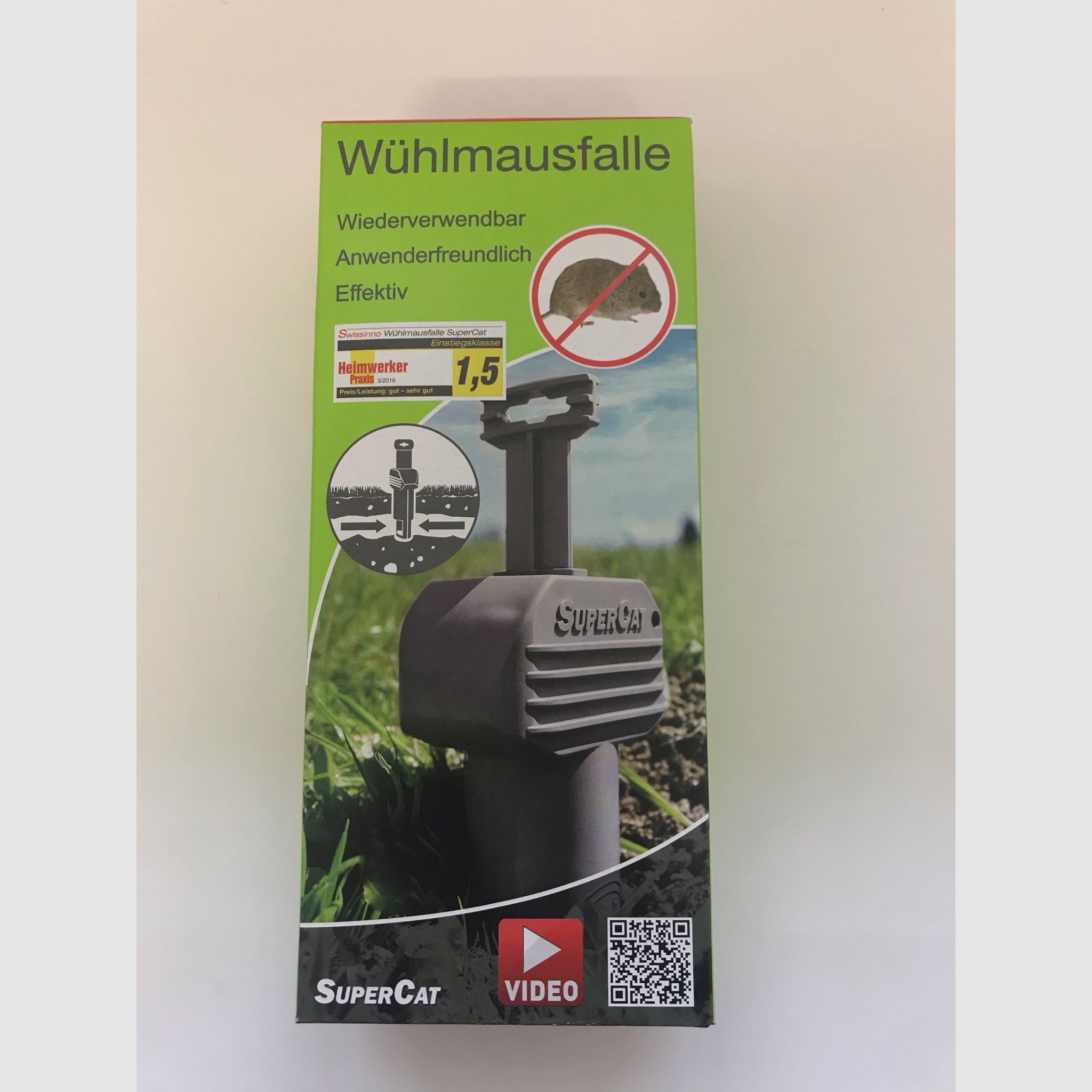 Trappola per topi Wühlmaus Super Cat