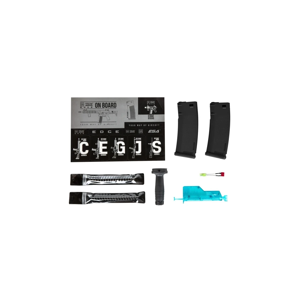 SA Daniel Defense® MK18 Block II (SA-P26 PRIME™ Aster II ETU BLDC™) Karabin Airsoft Wolno od 18 - Czarny -F-, zdjęcie 18 z 24