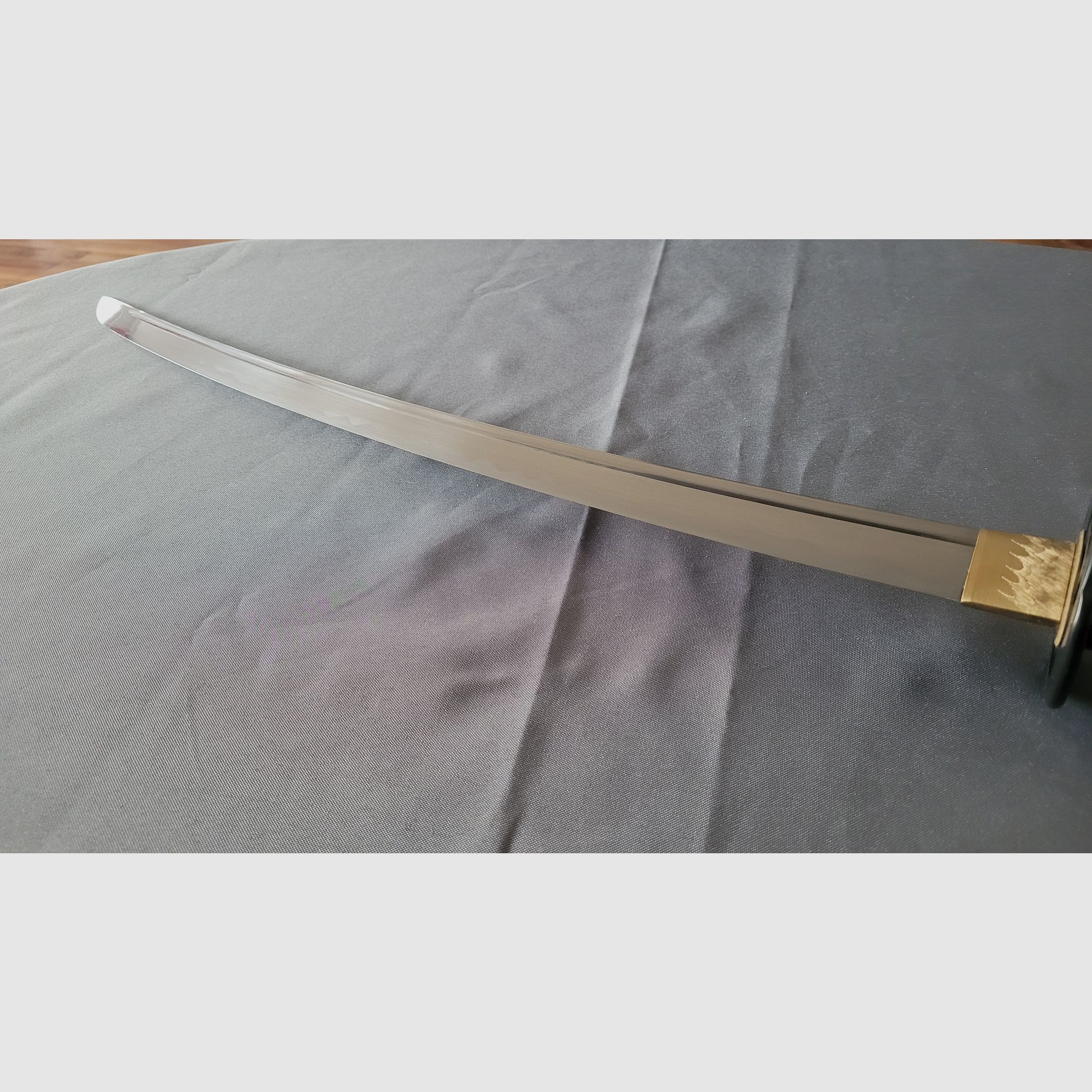 Traditionelles Ninjato Schwert Kohlenstoff Federstahl wie neu