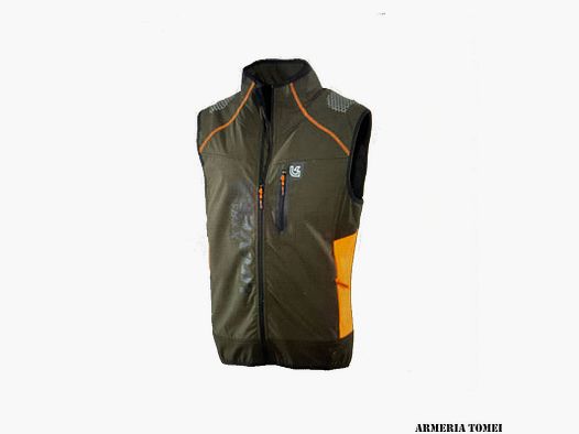 GILET – UNIVERS – SENALES U-TEX GRÜN/ORANGE