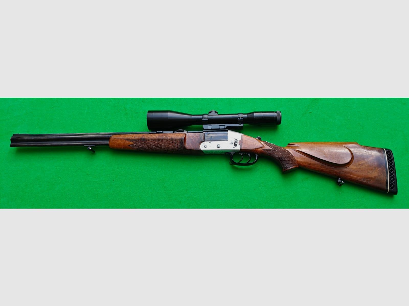 Heym Bockbüchsflinte 7x57R/16-70 – Zeiss Diavari-Z mit Handspannung