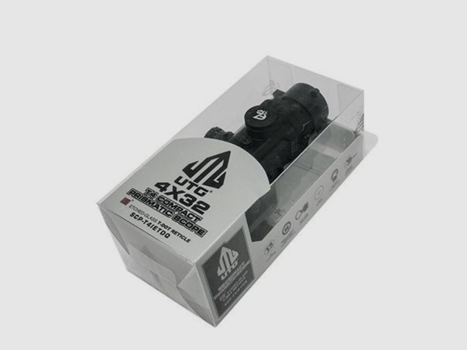 UTG Compact Prismatic 4X32 T4 Scope, 36-Color T-DOT Zielfernrohr, NEU & OVP