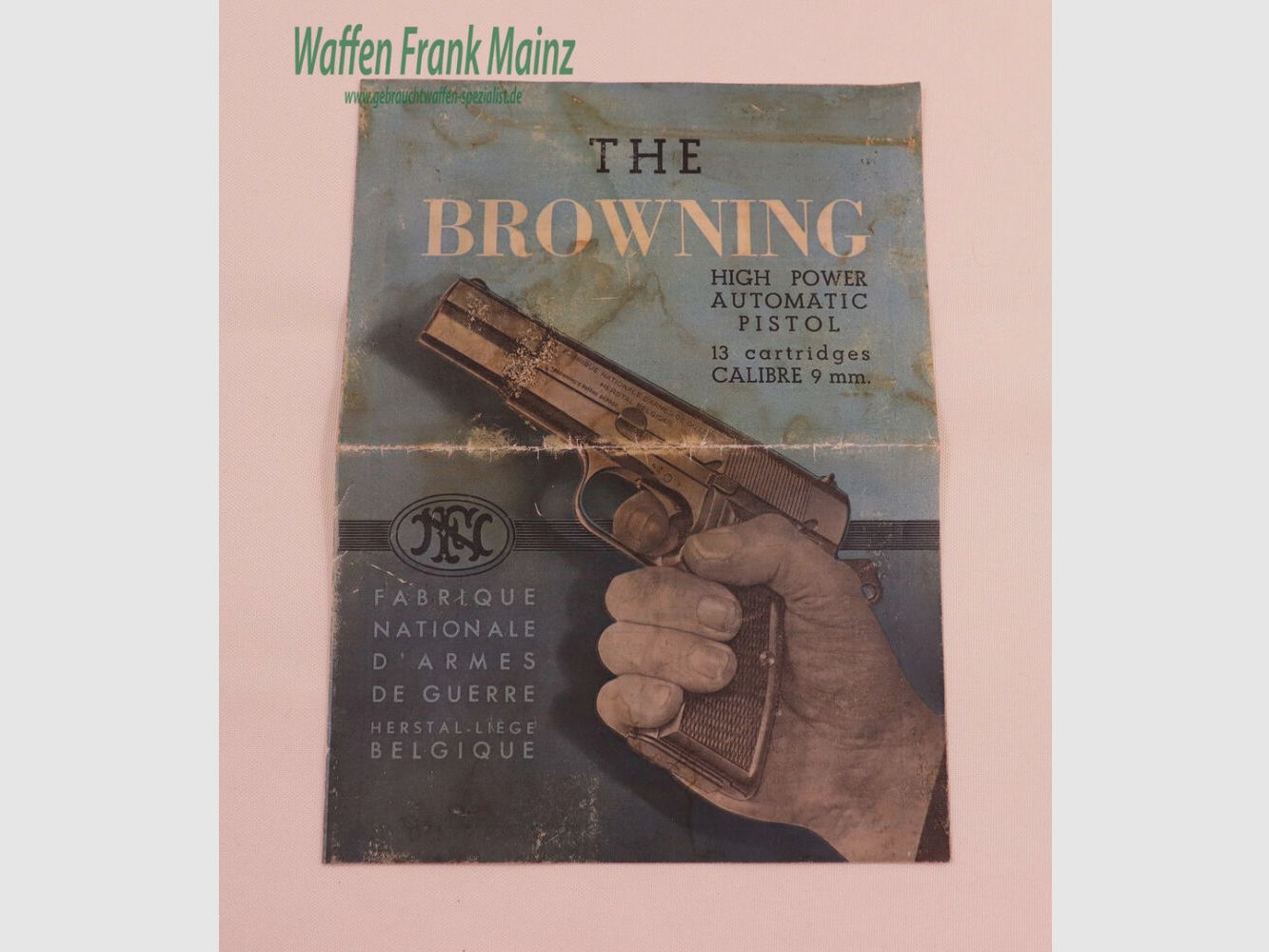 FN Fabrique Nationale Lüttich Bedienungsanleitung