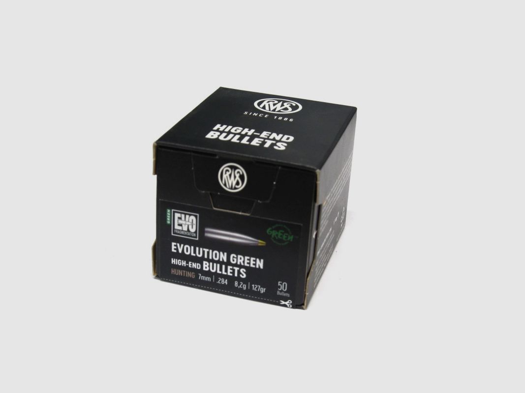 RWS Balas 7MM GR 127 EVO GREEN