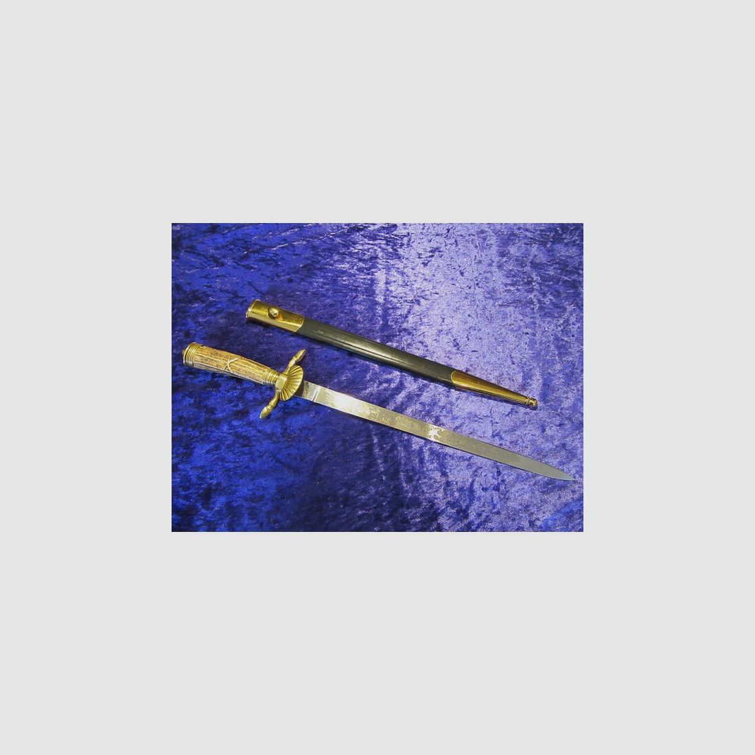 Deutscher Schützen-Verband Hirschfänger Original Eickhorn Solingen – unbenutzt aus einer Sammlung