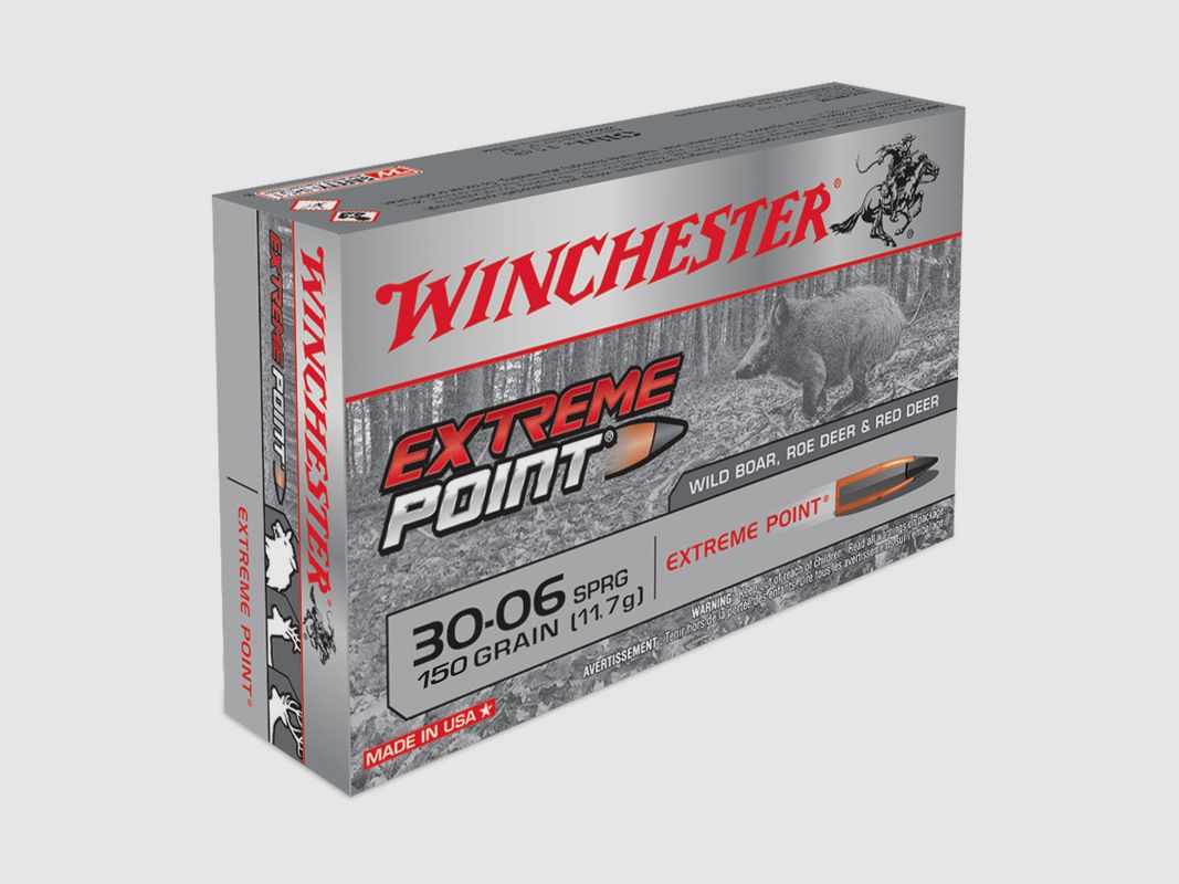 WINCHESTER CAL.30.06 EXTREM POINT 150GR