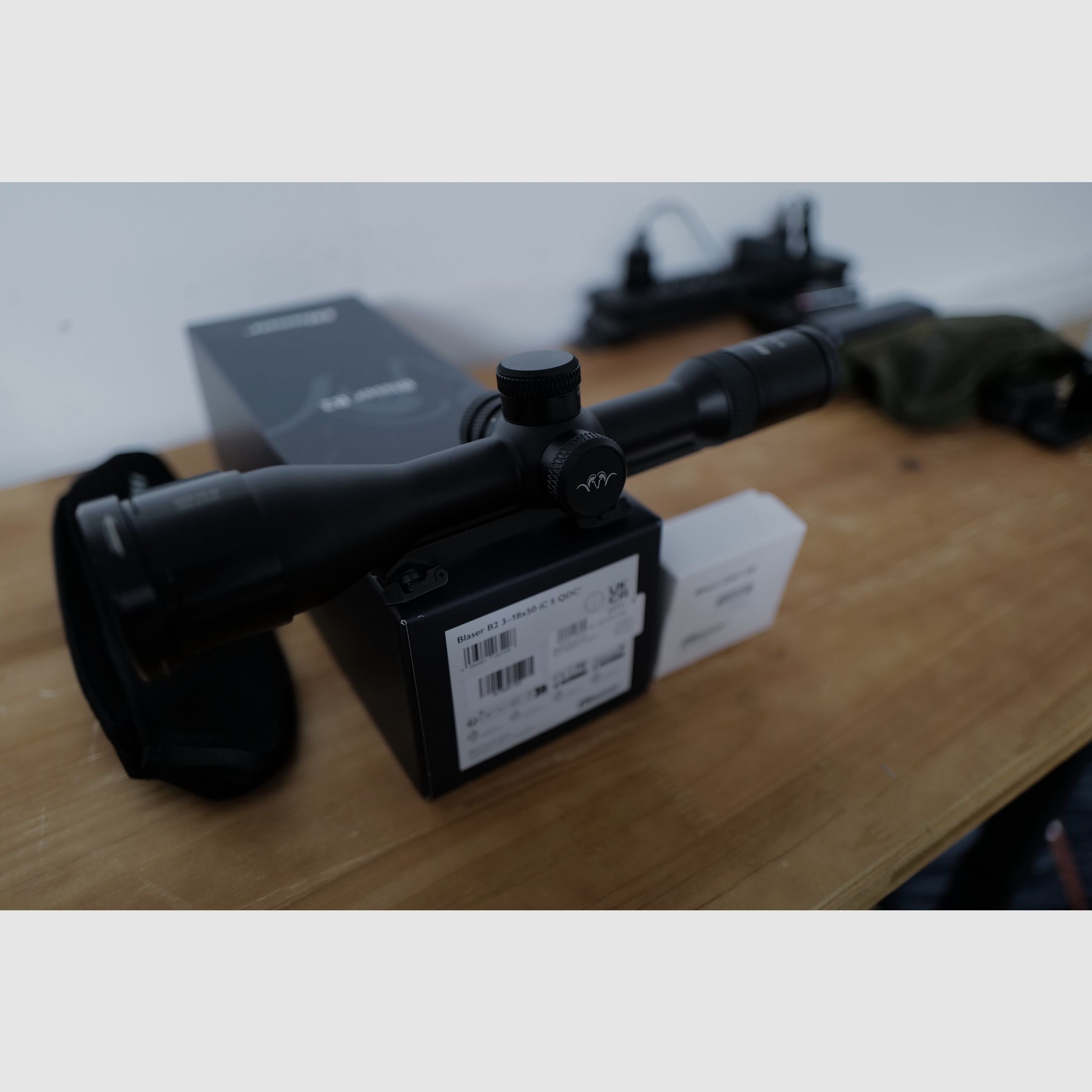 Blaser B2 3–18x50 iC QDC+ | Zeiss-rail | OVP | Factuur