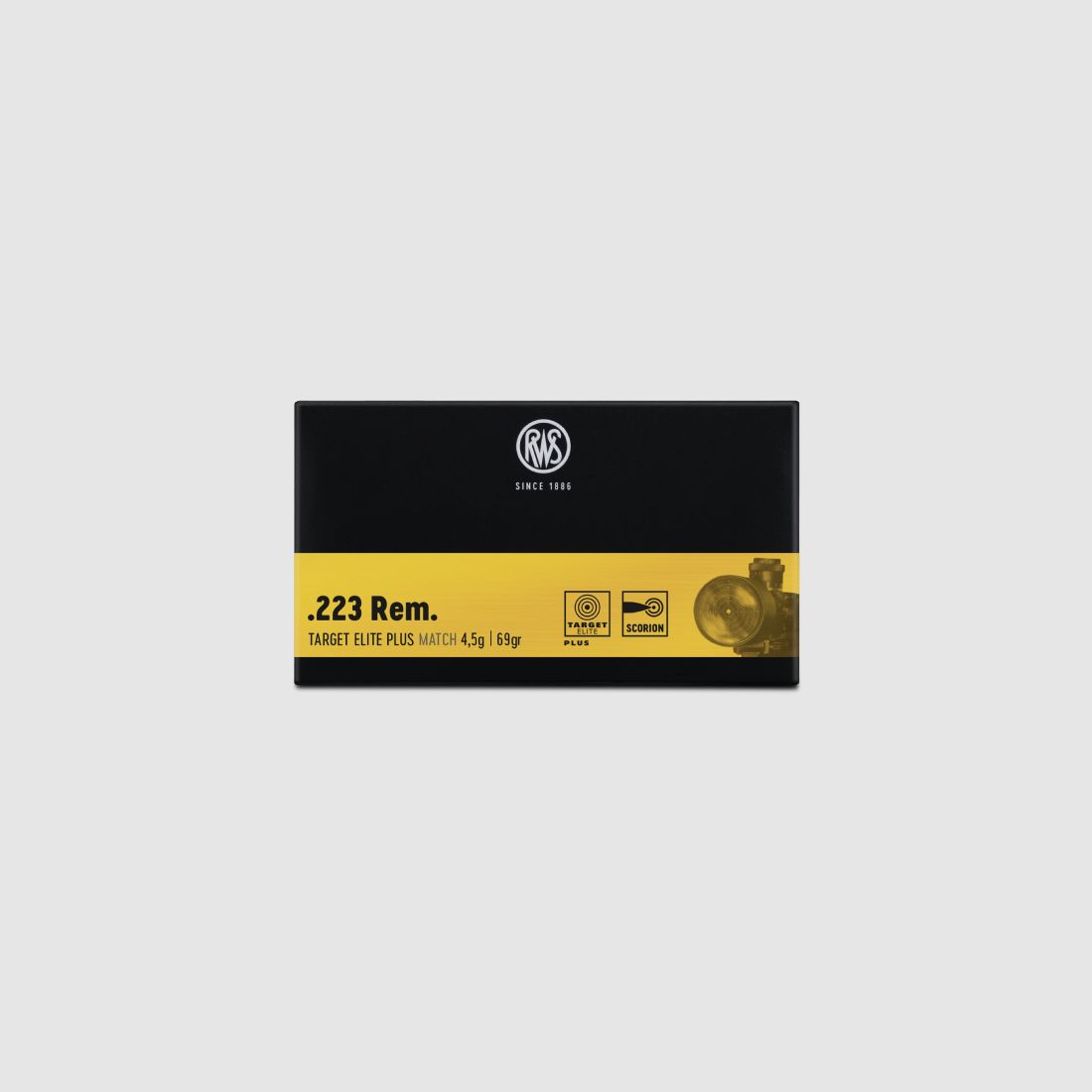 RWS TARGET ELITE PLUS - .223REM SCORION - 4,5G / 69GRS. - 20 PATRONEN
