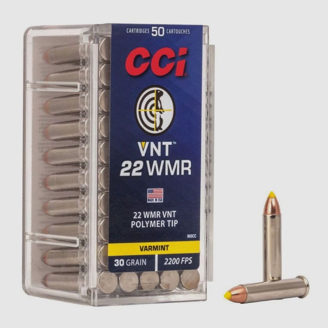 CCI VNT 30grs 50St .22wmr
