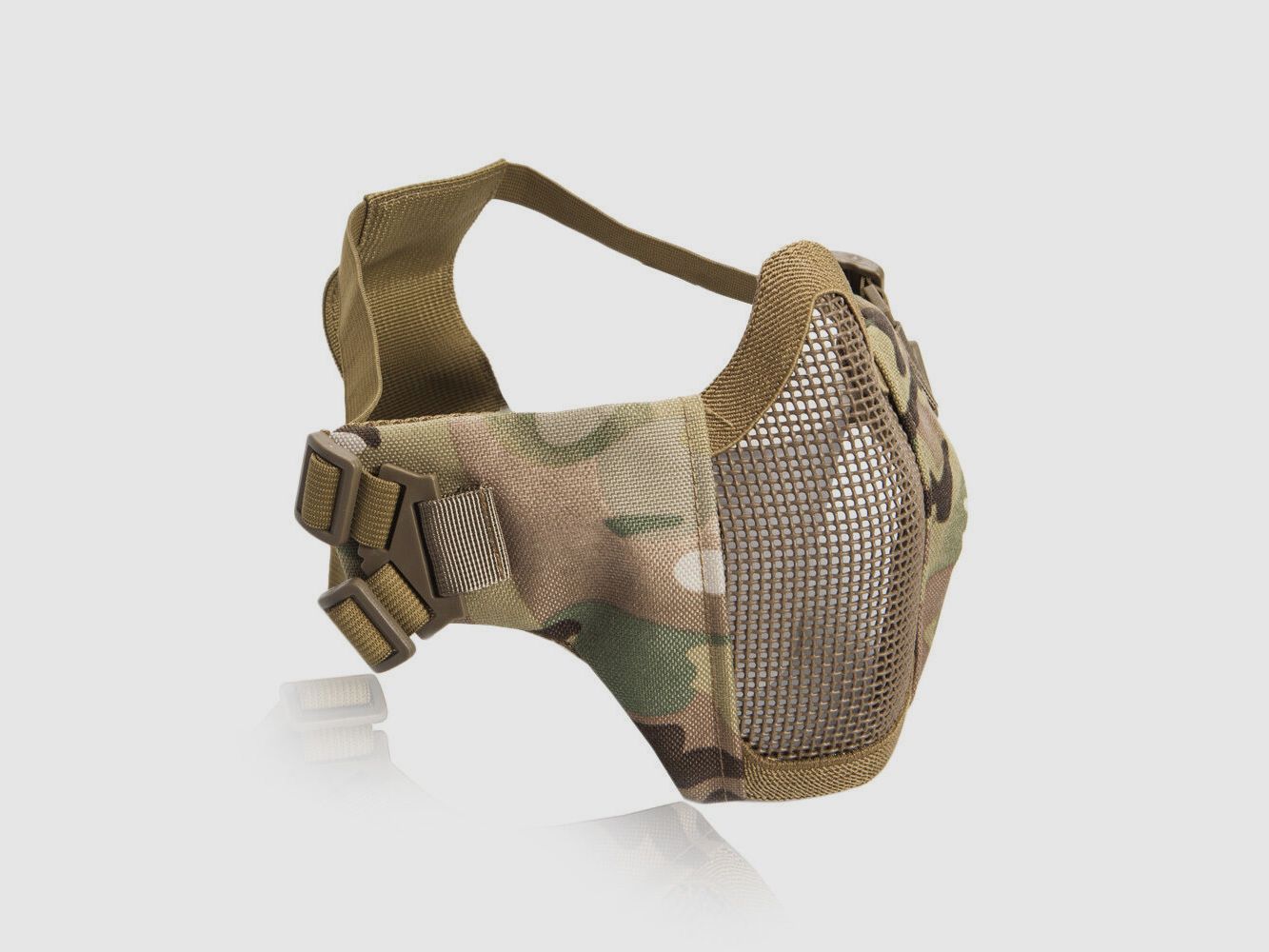 Strike Systems Maschera in Rete Metallica Maschera a Griglia Multicam CheekPads