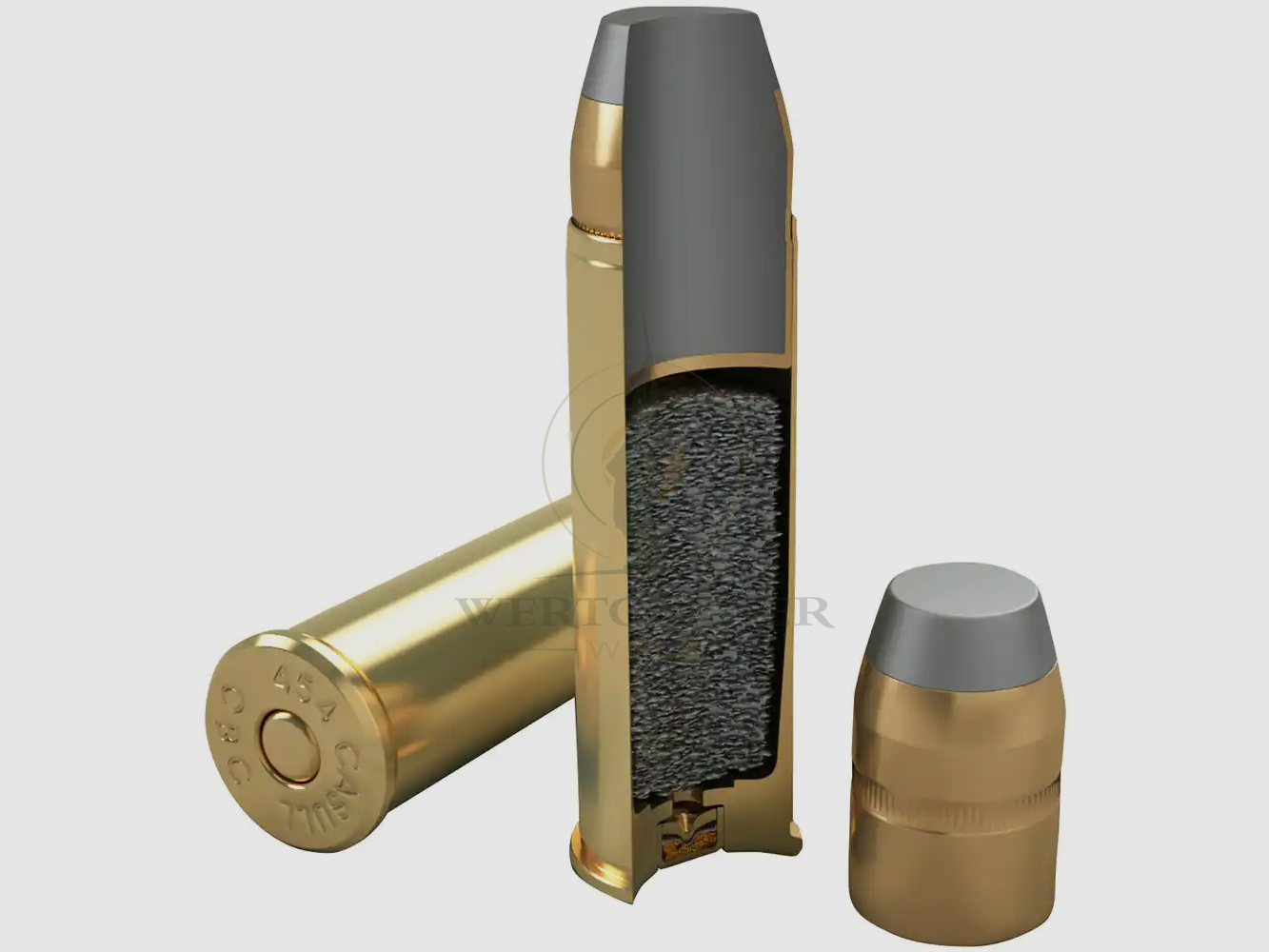 Magtech .454 Casull, SJSP 16,8g/260grs., Bild 3 von 3