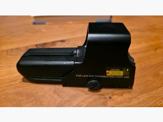 Holographic sight for airsoft