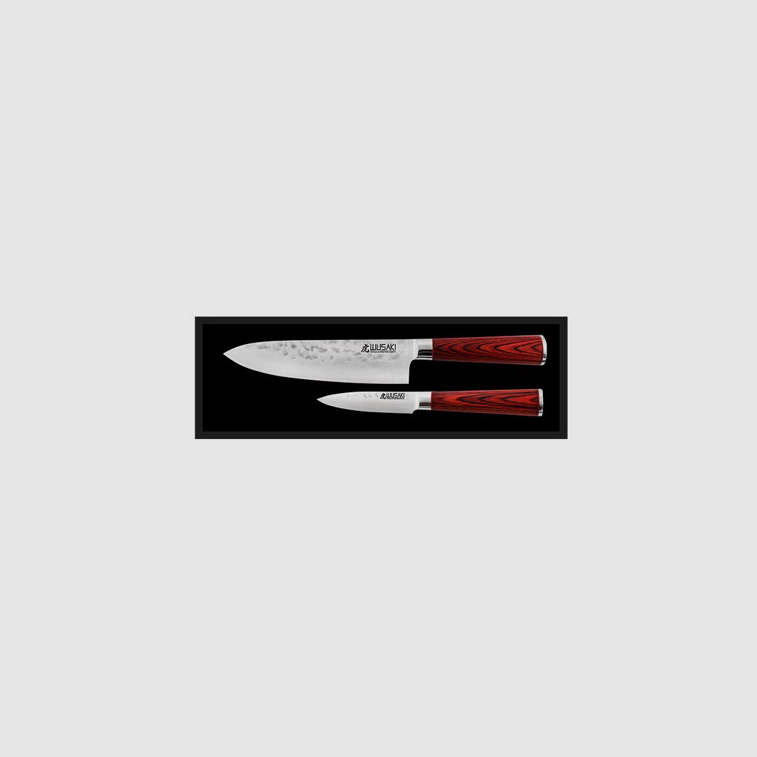 Wusaki Pakka - Set di 2 coltelli 0 cm