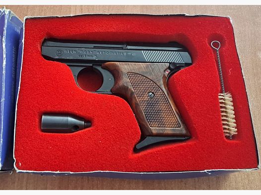 Reck Baby 8 mm Knall nel PTB 386 con accessori nella OVP!