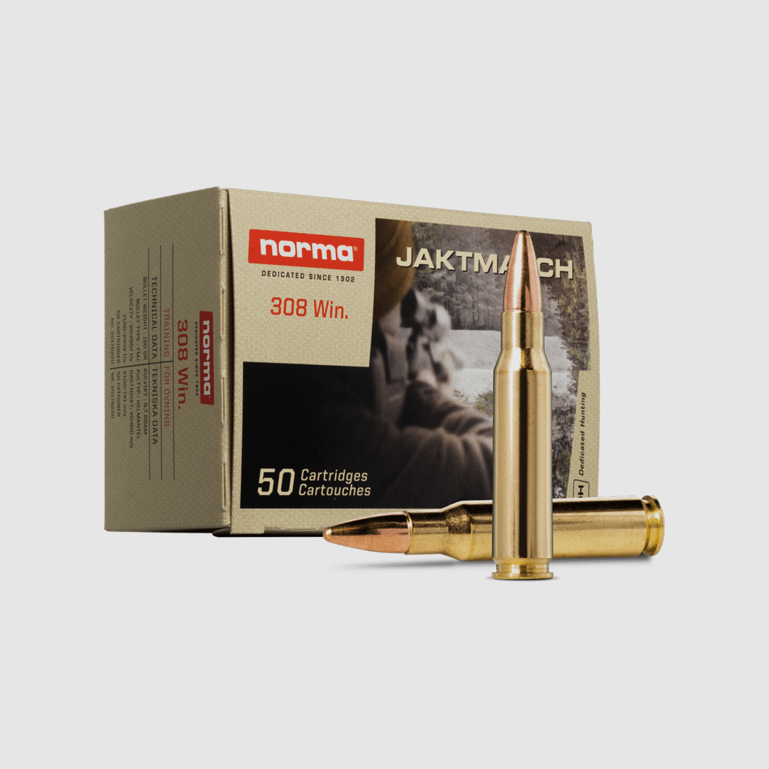 Norma .308Win Jaktmatch VM 9,7g - 150gr  50er Pck.