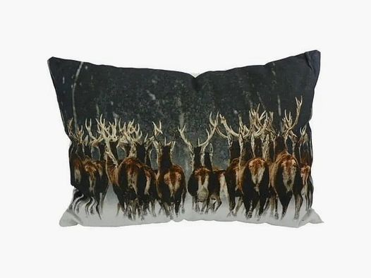 LivingActive Kissen Hirsch rennend