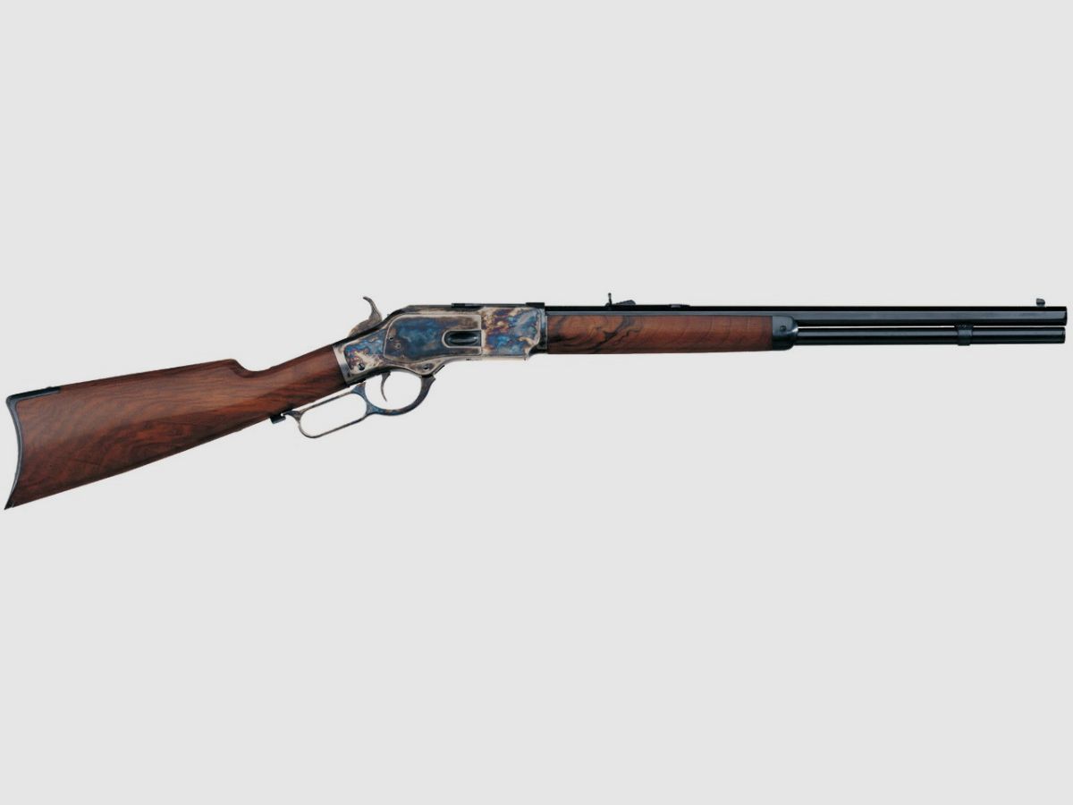 CARA UBER 1873 KURZE BÜCHSE 20" 51CM .44/40 OKTOGONALER LAUF STANDARD GRAVUR, Bild 1 von 3