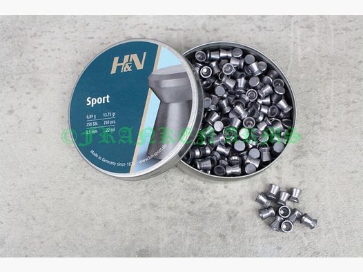 H&N Sport Diabolo 5,50mm 250 pezzi