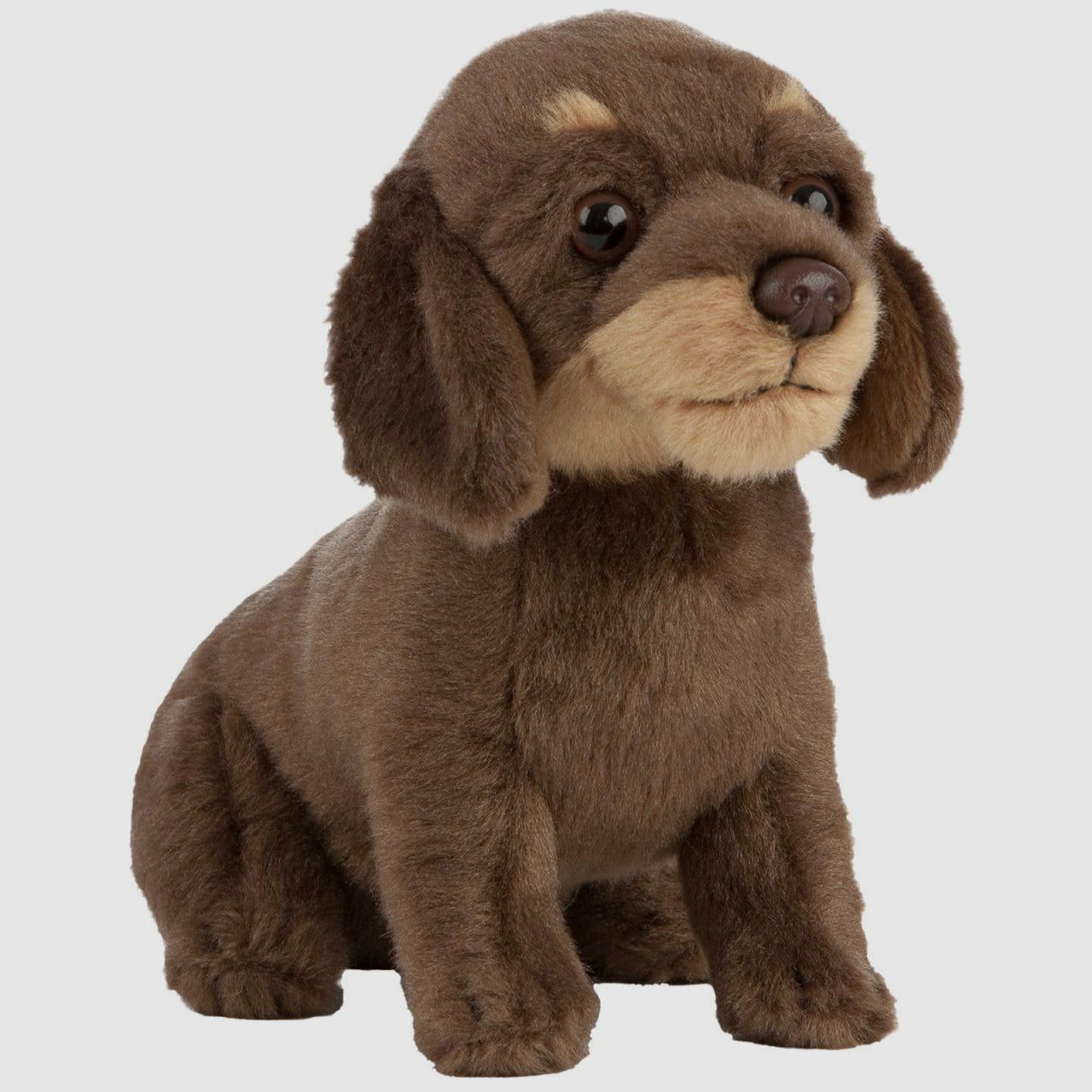 AKAH Rough-haired Dachshund Puppy Plush Toy