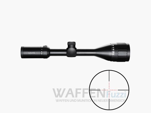 Hawke Vantage IR 4-12×50AO reticolo MilDot inciso 5 livelli di luminosità