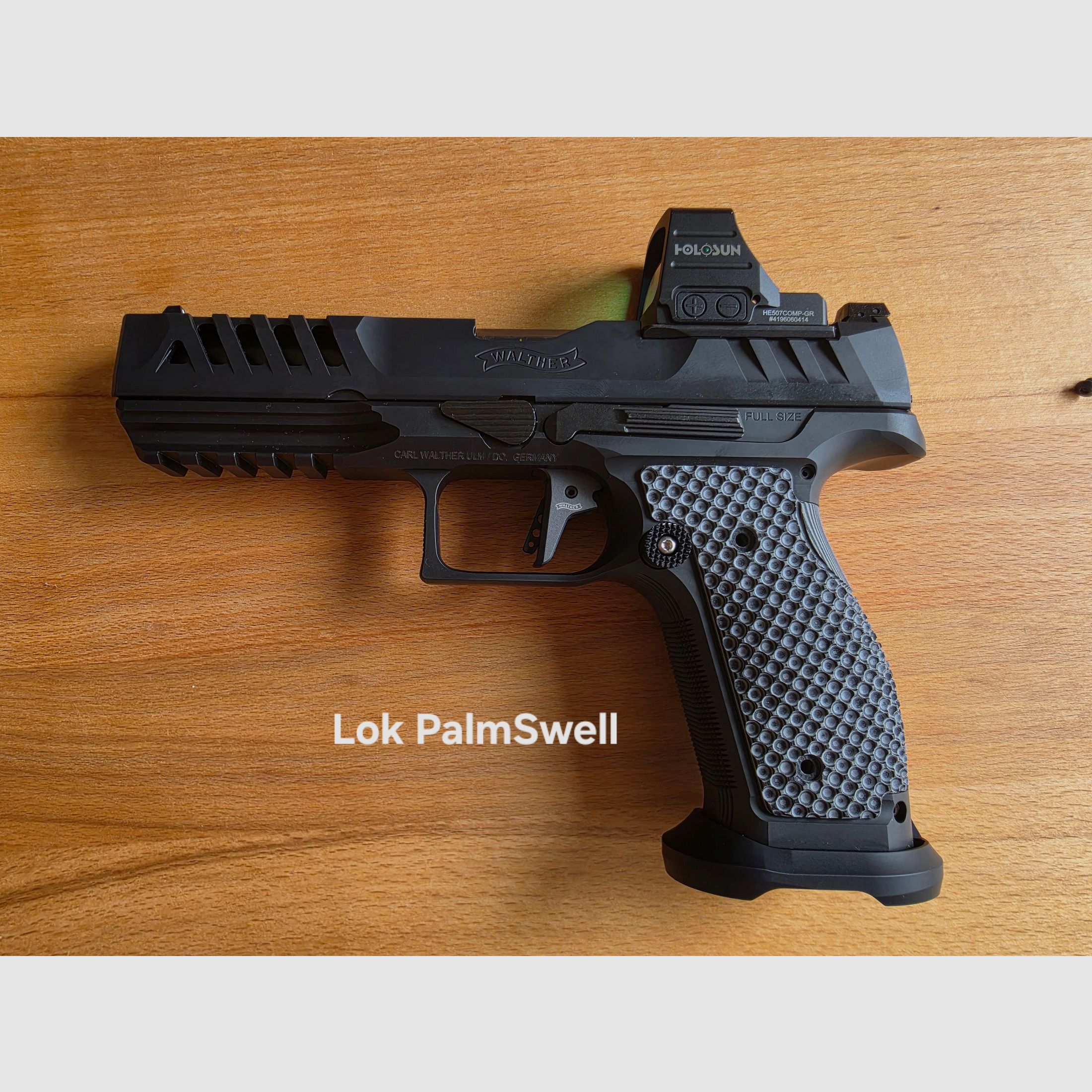 Walther PDP SF Match 5“ z Holosun 507COMP-GR i wieloma akcesoriami