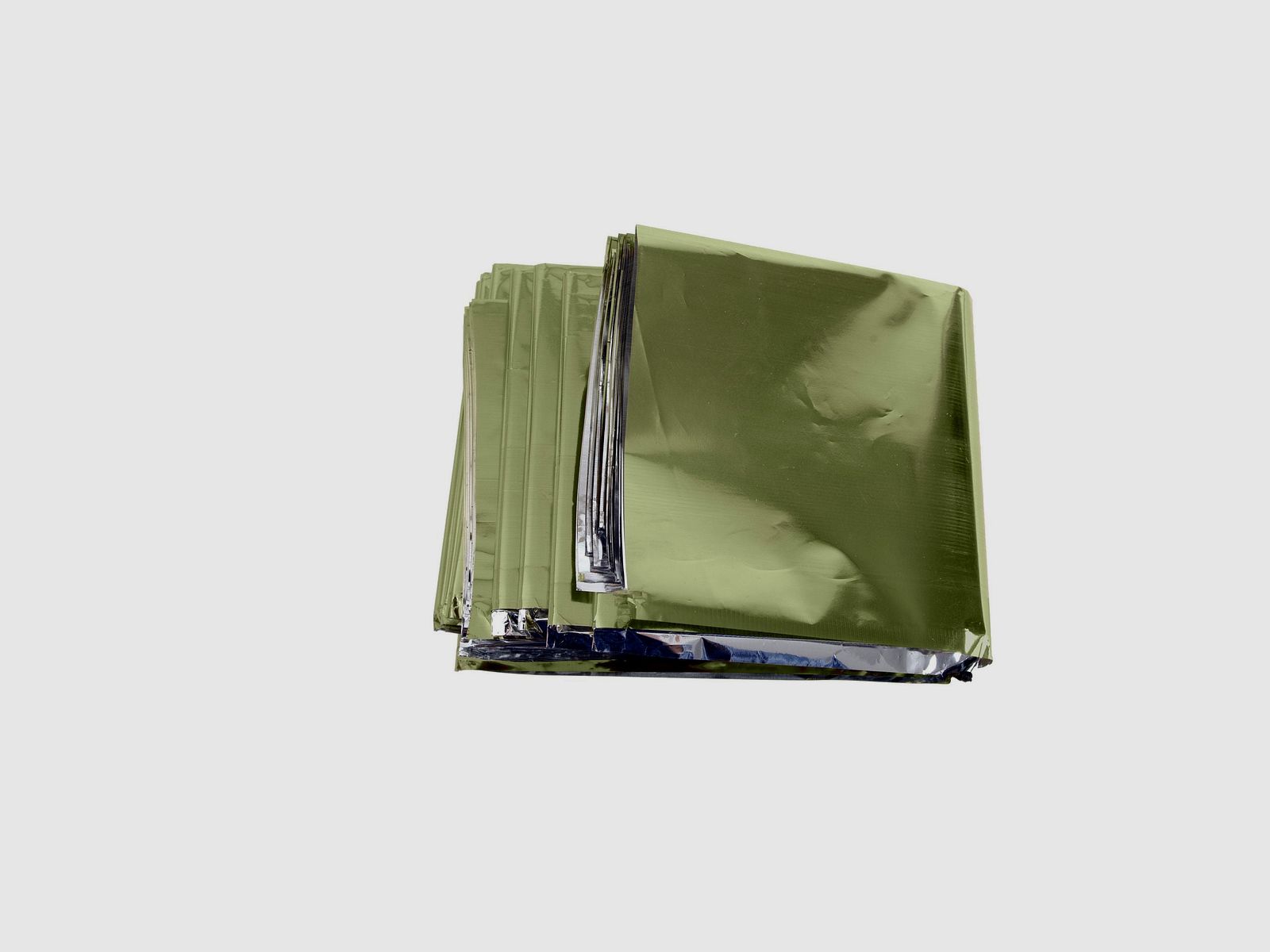 Survivaldecke Oliv/Silber XL
