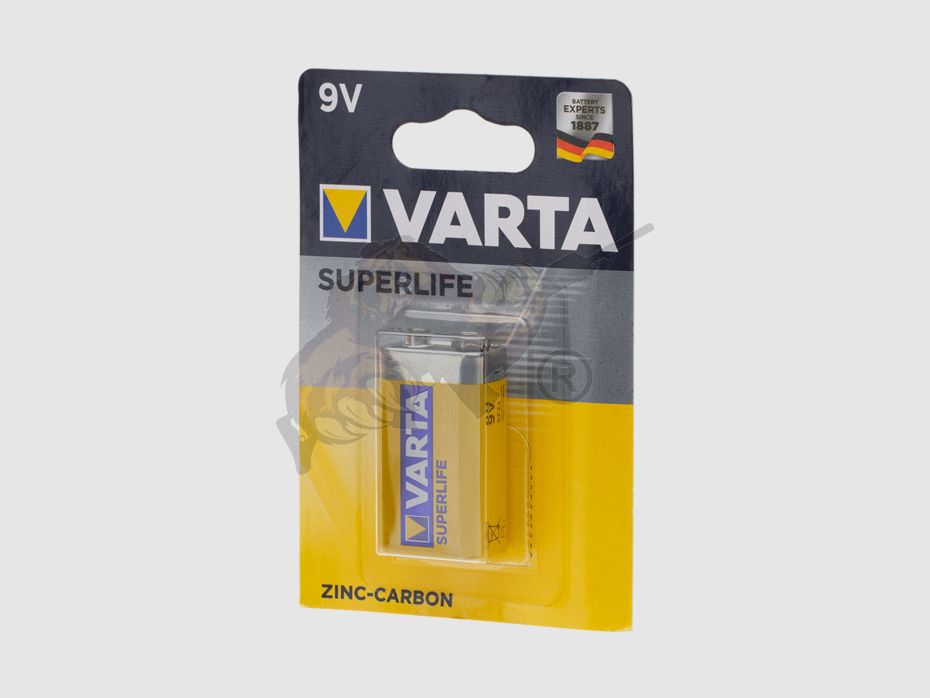 9V Block Superlife - VARTA