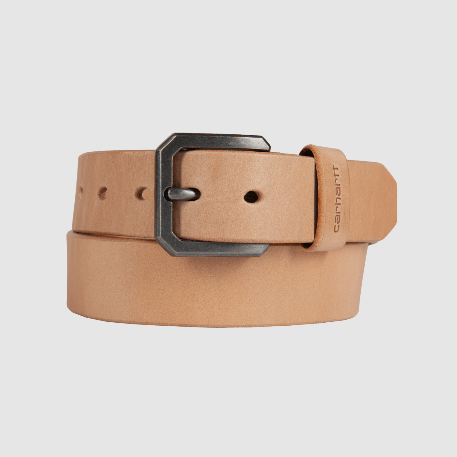 Carhartt Saddle Leather Classic Belt Men Natural 36W