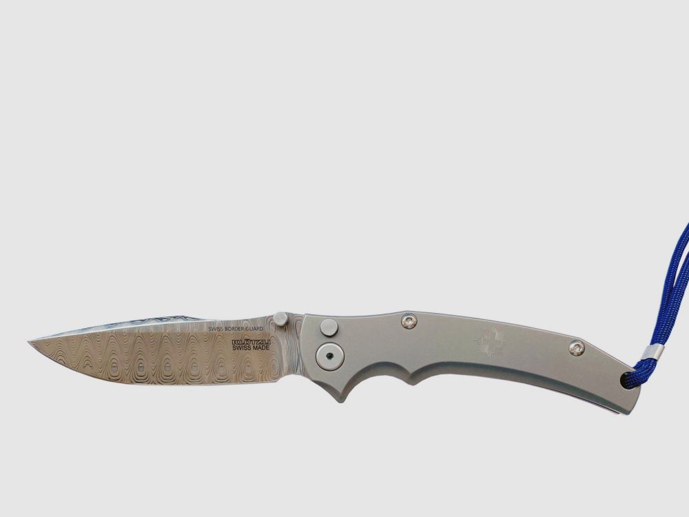 SWISS BORDER GUARD KNIFE SBG 1, DAMAST, Bild 1 von 8