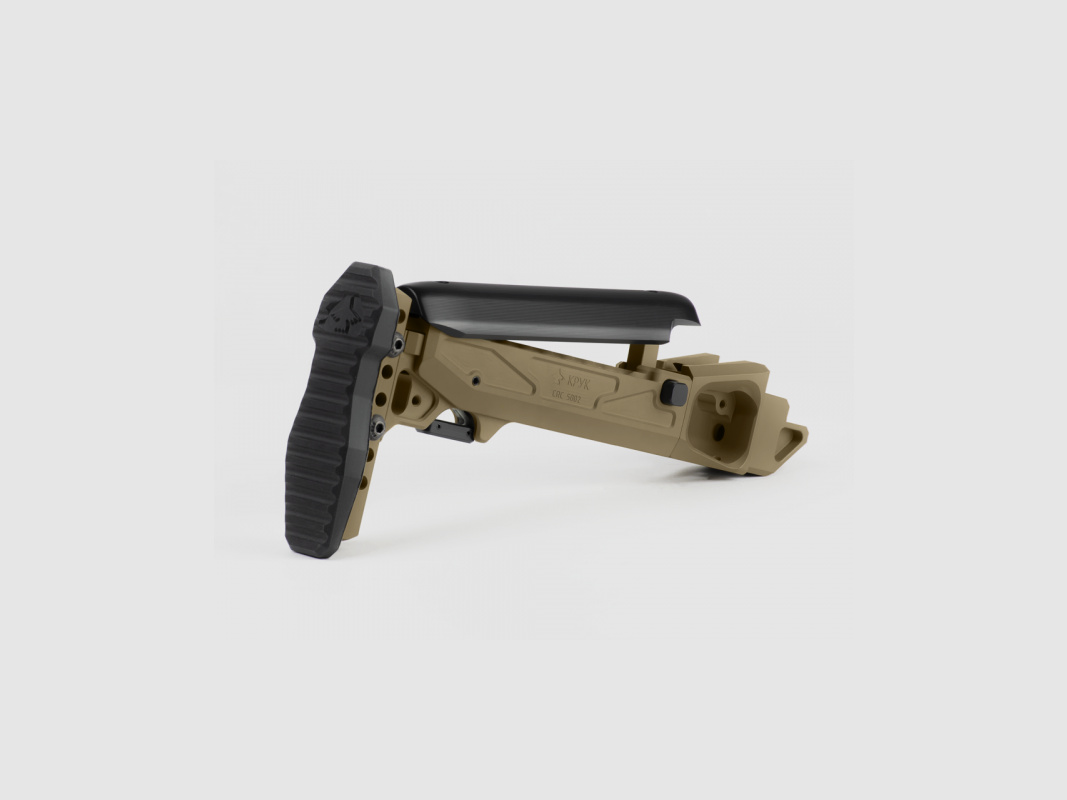 KPYK Fixed Telescope Stock for AK CRC 9035 Coyote Tan