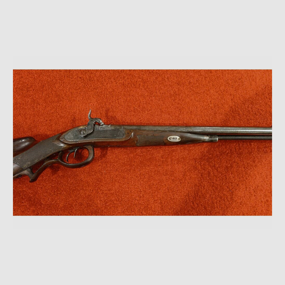 Fusil double à percussion G.Rinsbacher .50 (BlackPowder)