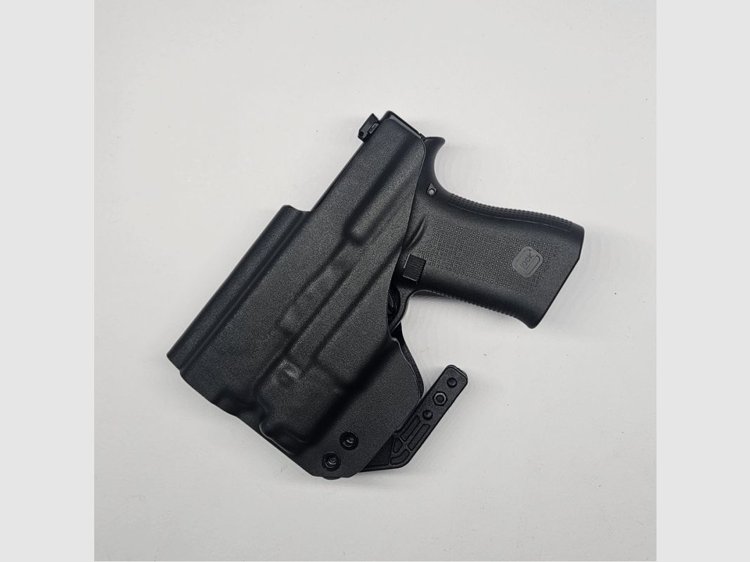 IWB kabura GLOCK 43X + OLIGHT PL3 MINI elegancki Kydex wewnętrzny, zdjęcie 4 z 5