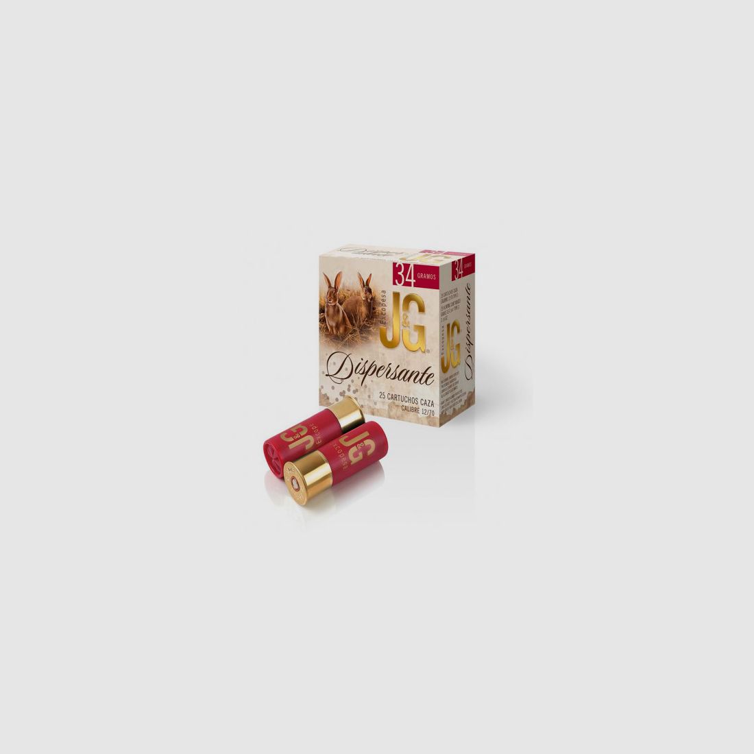 J&G Dispersiepatronen 34gr Kal.12, afbeelding 1 van 2