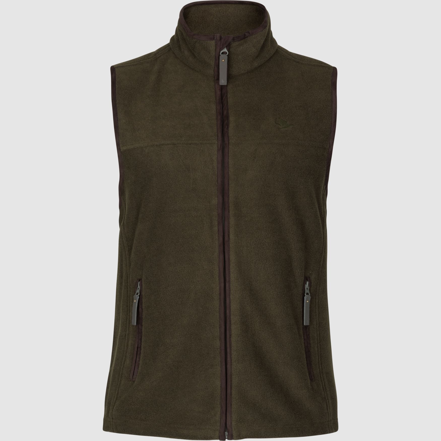 Woodcock Earl Fleece Gilet Verde Pino Melange L