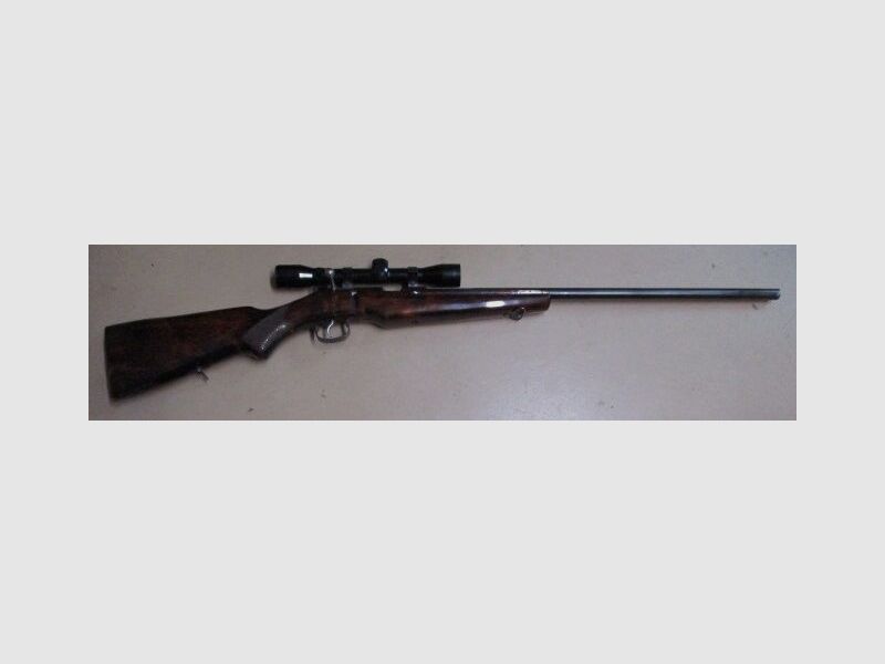 Single-shot rifle TOZ .22lr with scope 4x32 Ohta 8