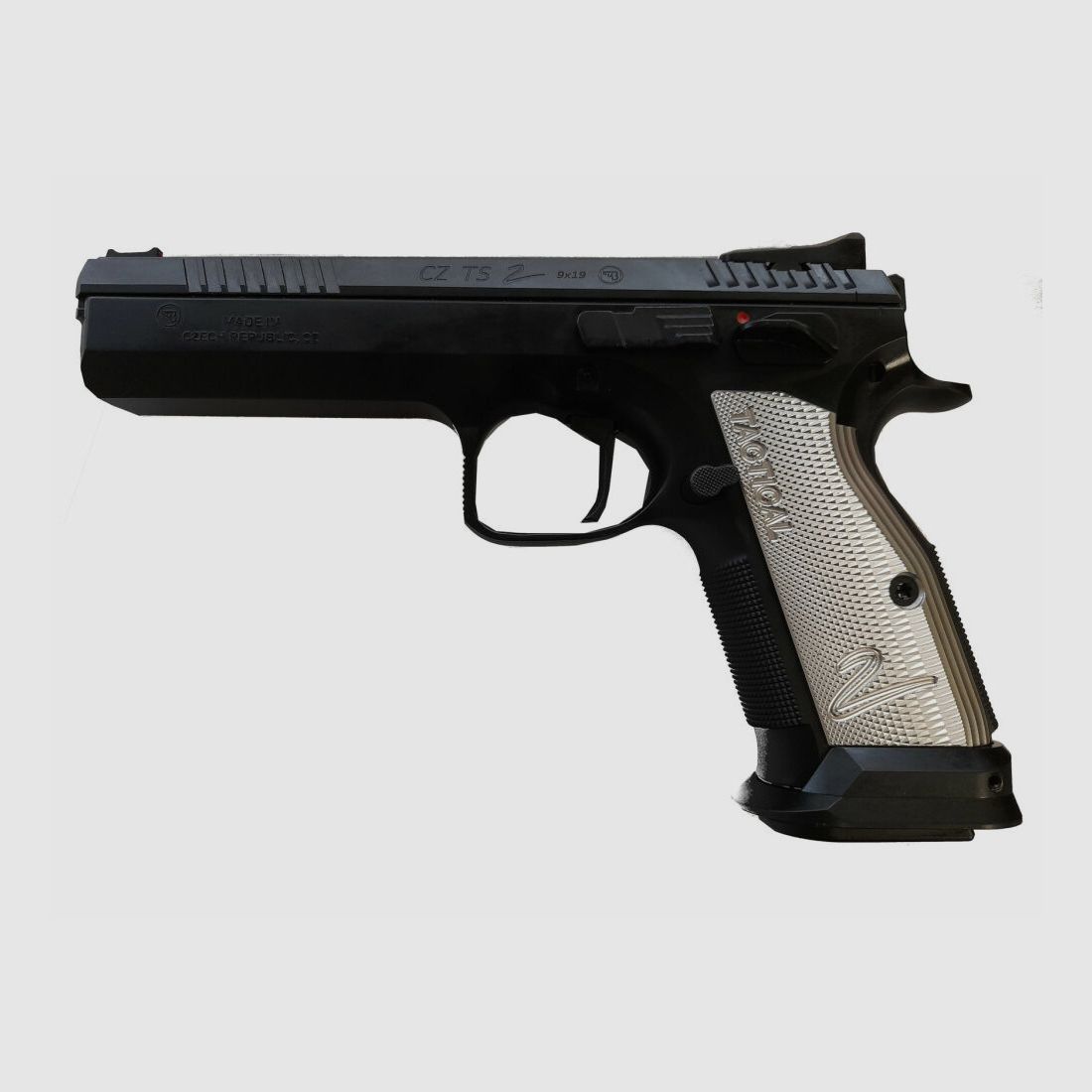 Pistolet CZ TS 2 Silver CZ Ts2 Silver - Pistolet 9mm - disponible immédiatement, expédition +20€