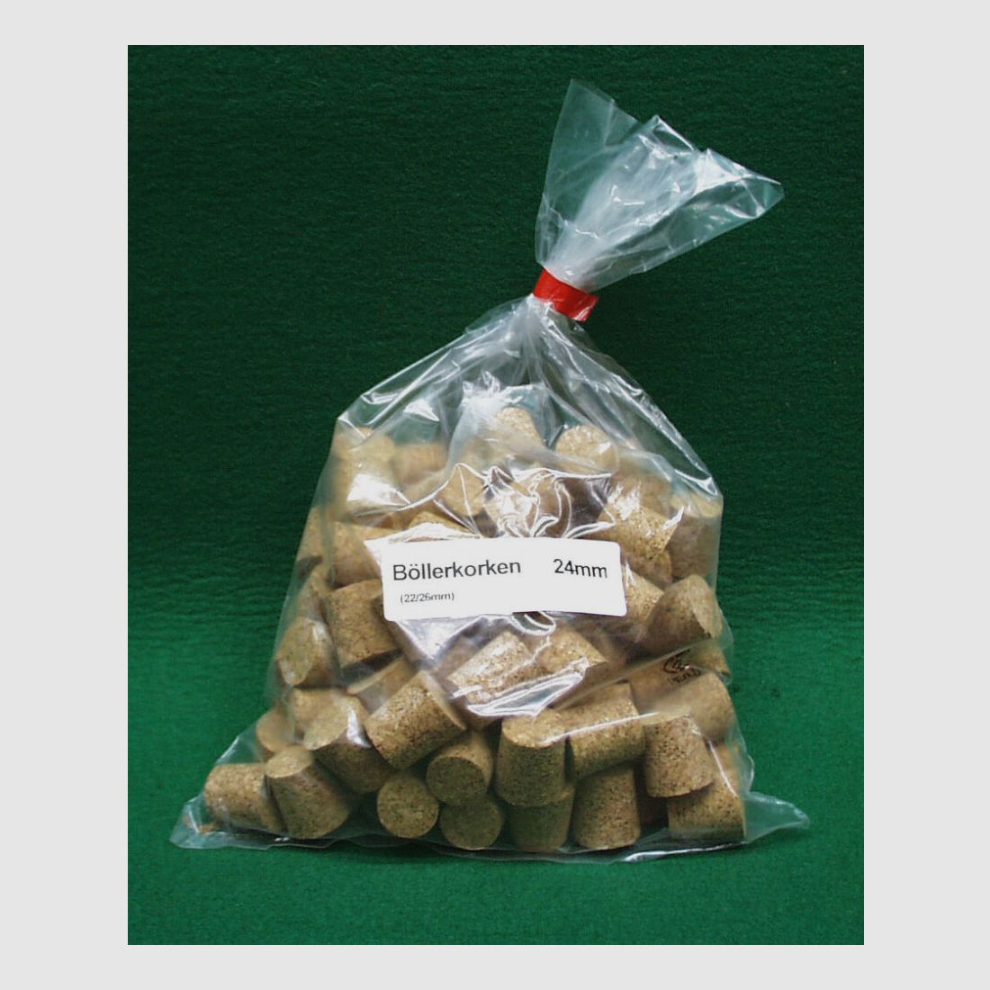 Böllerkorken Presskork 24mm
