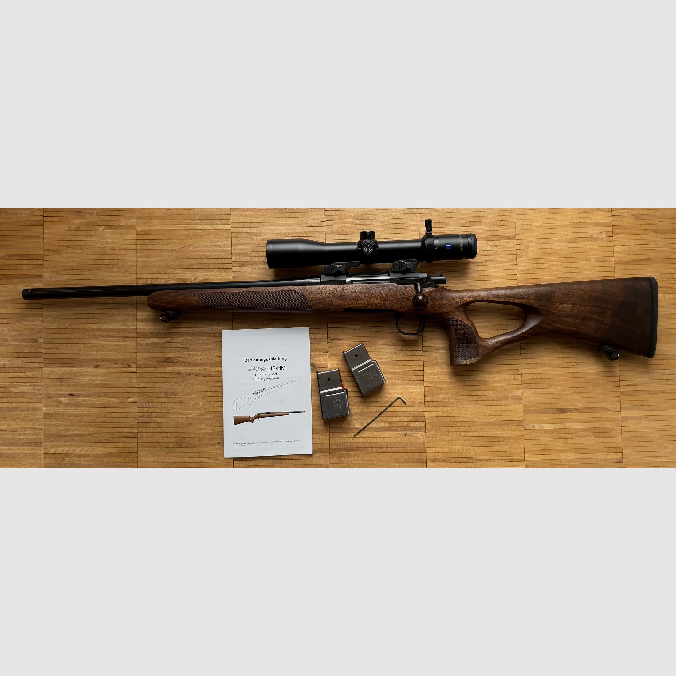 Steel Action HS .308 links Lochschaft