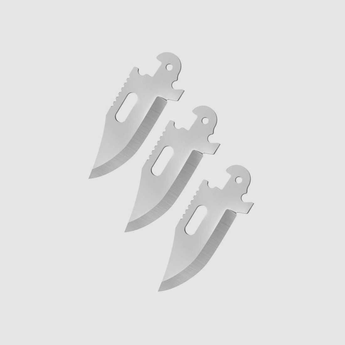Cold Steel Click-N-Cut Ersatzklingen, Bowie-Klingen, 3er Pack