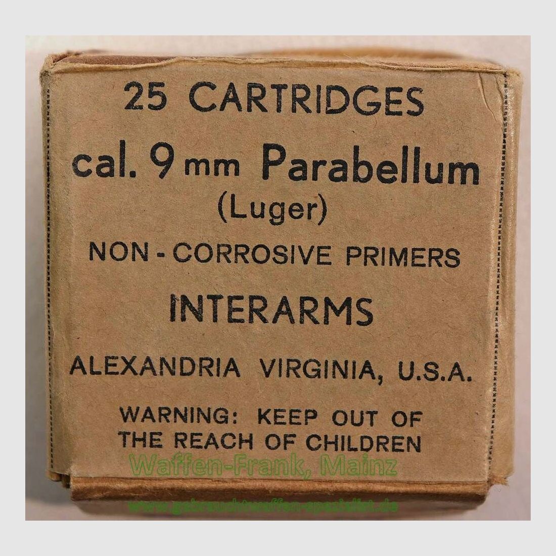 Lapua / Finland pistol cartridges 9 mm Luger