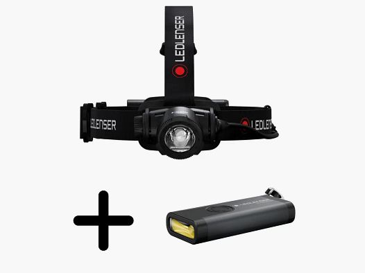 Set de linterna frontal Ledlenser H7R Core + K4R