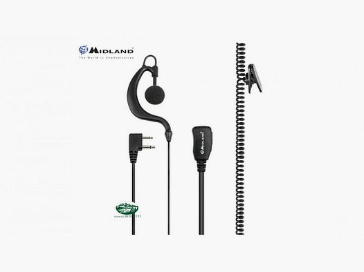 MIDLAND Auricolare a padiglione 2 pin A21M C858