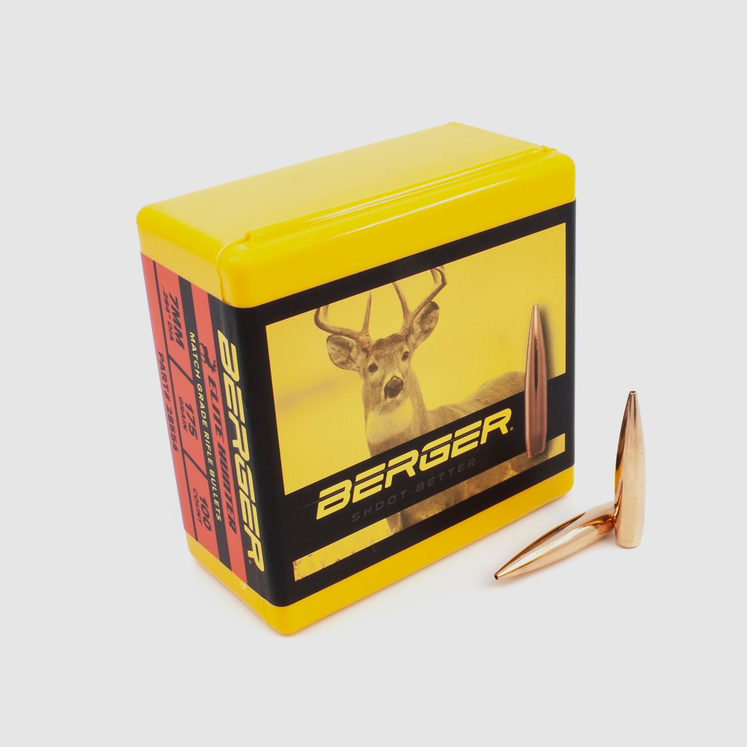 Berger Bullet 7mm/.284 Elite Hunter 175GR 100 Pieces