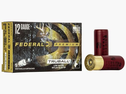 FEDERAL PB127LRS PREMIUM VITAL SHOK RIFLED SLUGS.12/70 2-3/4