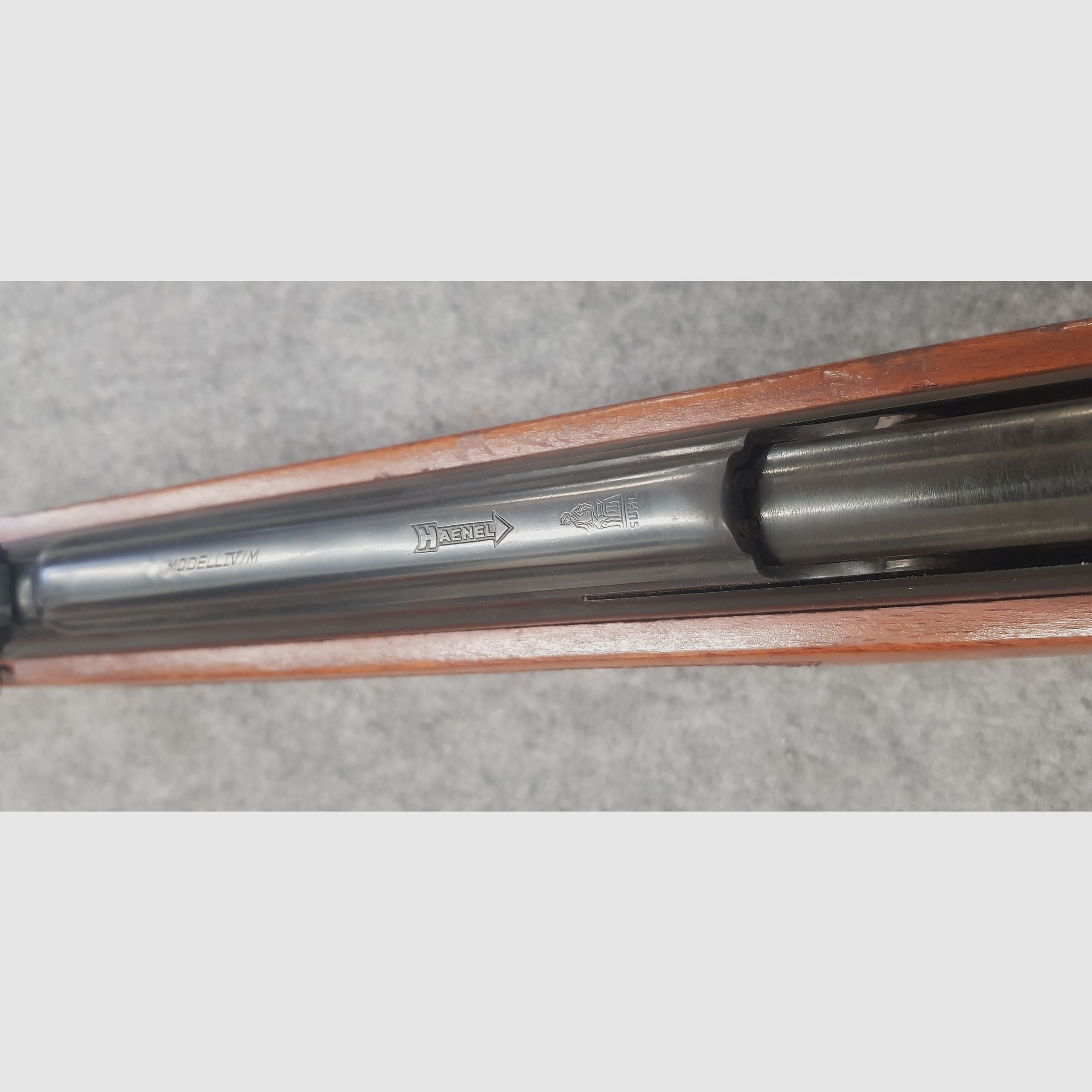 Seltenes aus Suhl  Oberhebelspanner  Luftgewehr Haenel Mod. IV/M im guten Zustand Oberhebel 4M
