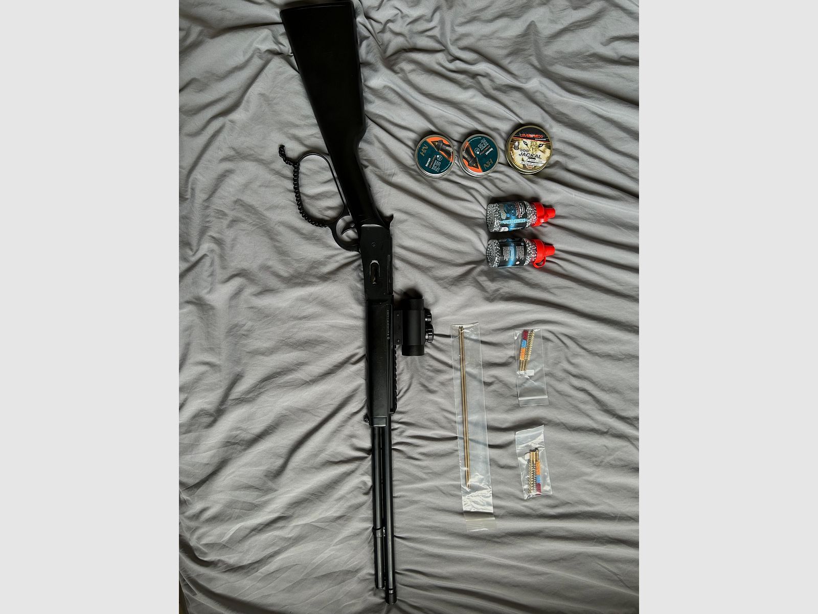 Legends Cowboy Rifle Renegade + Red Dot und Zubehör