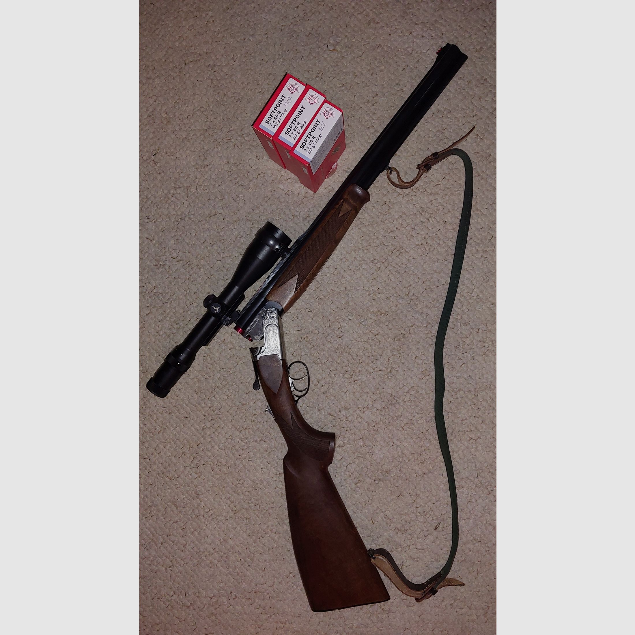 Antonio Zoli Corona Bockbüchsflinte 7x65R + 12/70