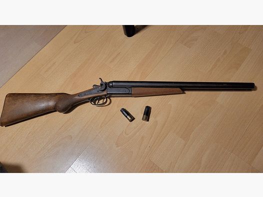 Schrotflinte Wyatt Earp USA 1881 - Deko Waffe mit Doppellauf / Querflinte