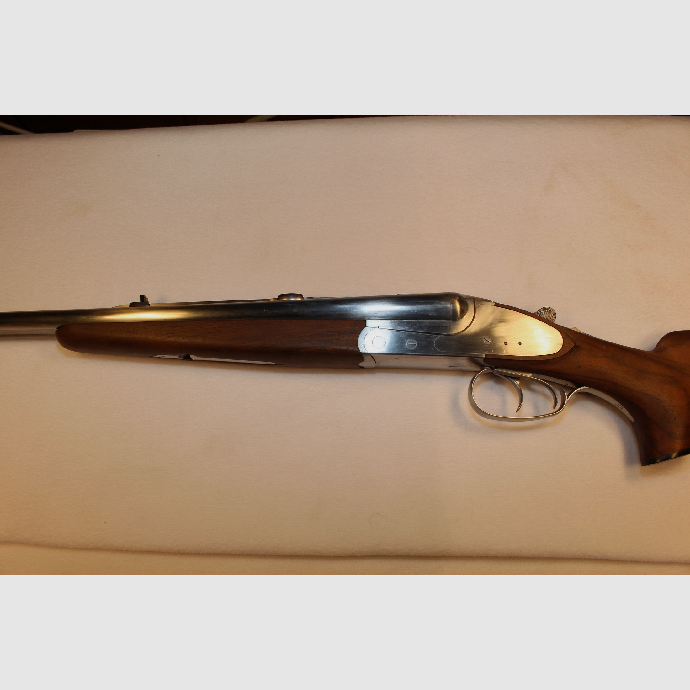 Like new Suhler double rifle in caliber 8x57IRS.